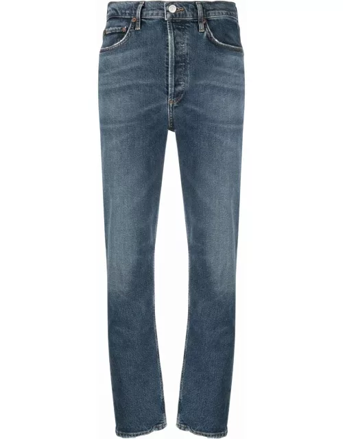 AGOLDE high-waisted slim-fit jean