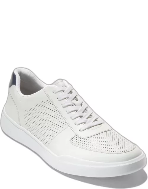 Cole Haan Men's Grand Crosscourt Leather Sneakers, White, 9 D Width