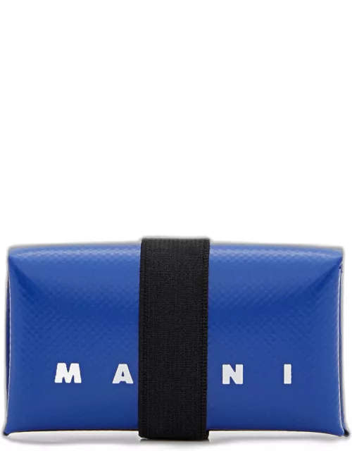 Marni TRIFOLD WALLET IN COLOR-BLOCKED PVC