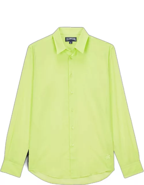 Unisex Cotton Voile Light Shirt Solid - Shirt - Caracal - Green