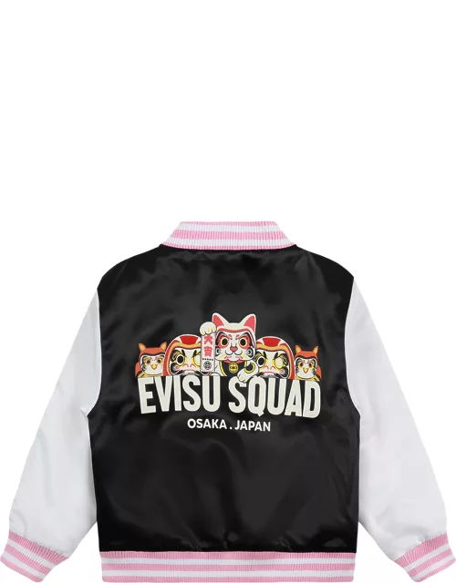 EVISU SQUAD Print Padded Collegiate Jacket