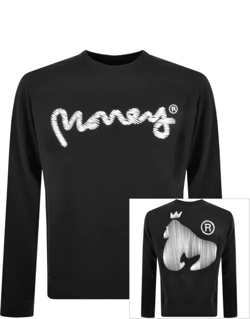 Money Sig Zag Logo Sweatshirt Black