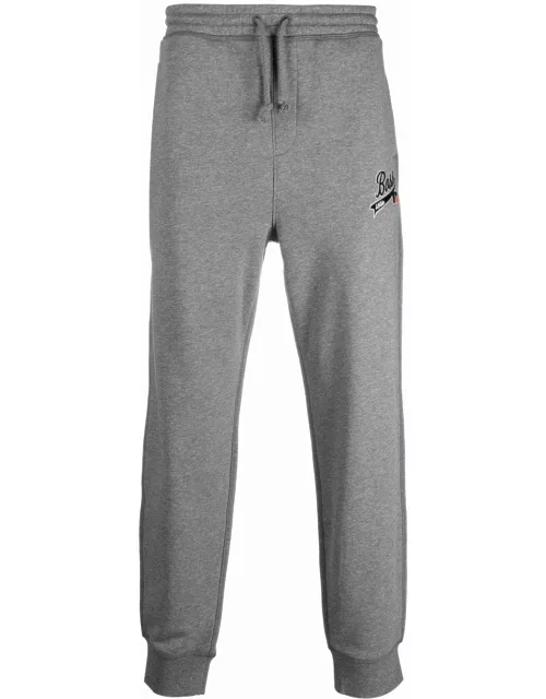 BOSS X RUSSELL ATHLETIC College Logo Sweatpants Grey