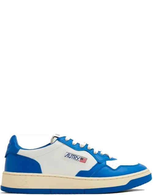 AUTRY Medalist Low Top Sneakers White/Blue