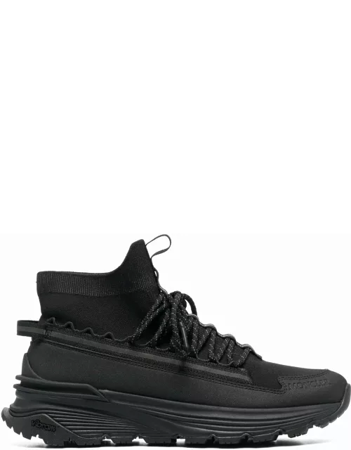 MONCLER Monte Runner High-Top Sneakers Black