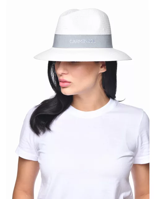 Dolores 2 packable Fedora hat - S Grey