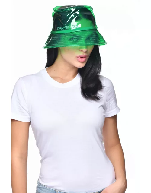 Raquel jelly bucket hat - S Green