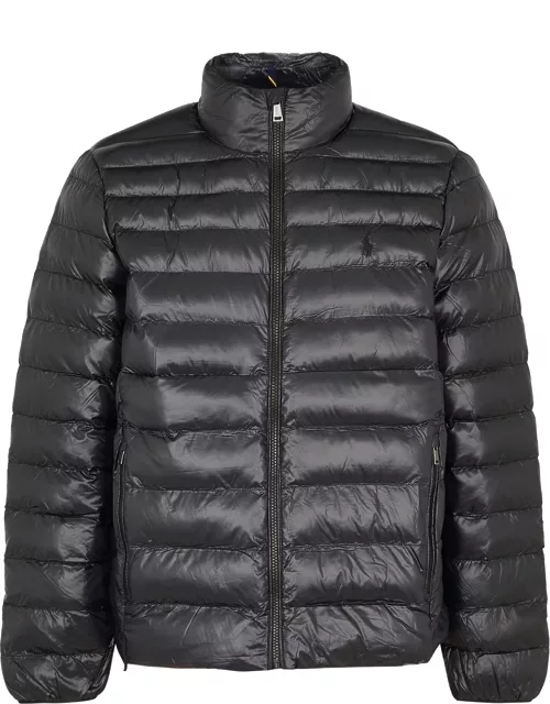 Polo Ralph Lauren Quilted Glossed Shell Jacket - Black