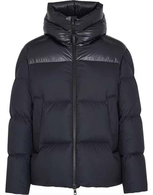 Moncler Damavand Quilted Shell Jacket - Navy