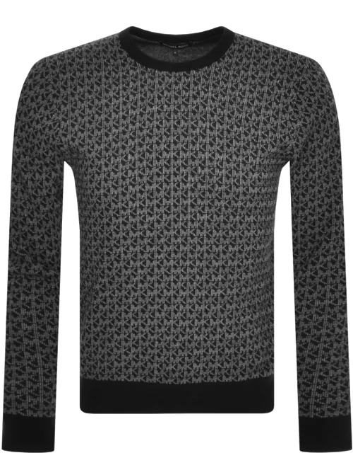 Michael Kors Micro Signature Sweatshirt Black