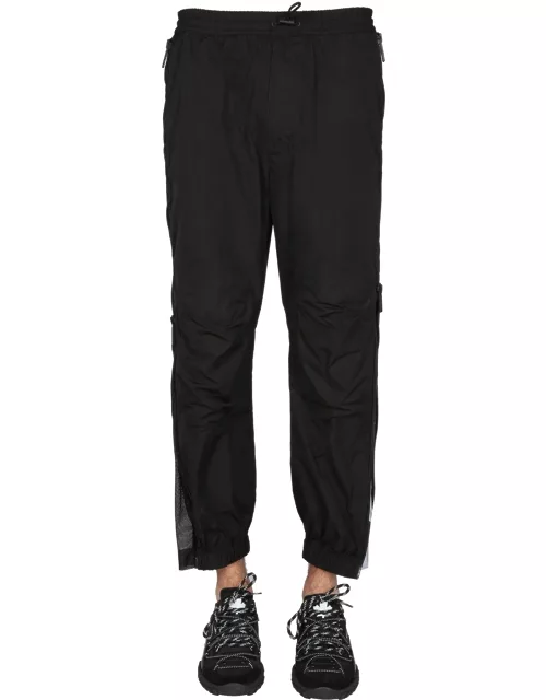 dsquared trousers with logo print