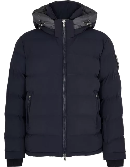 Sandbanks Core Quilted Matte Shell Jacket - Navy