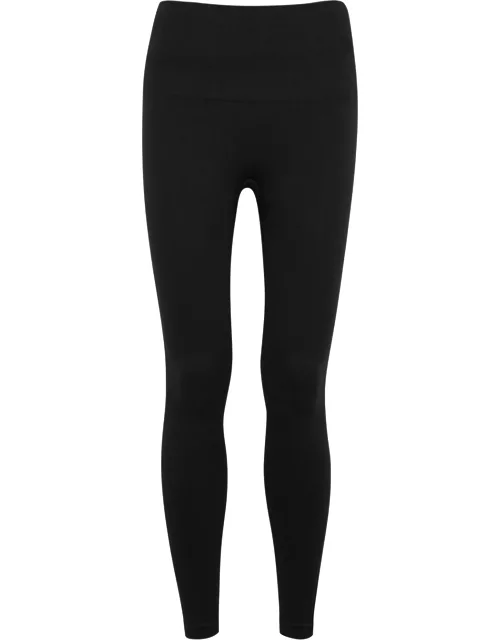 Spanx EcoCare Seamless Stretch-jersey Leggings - Black