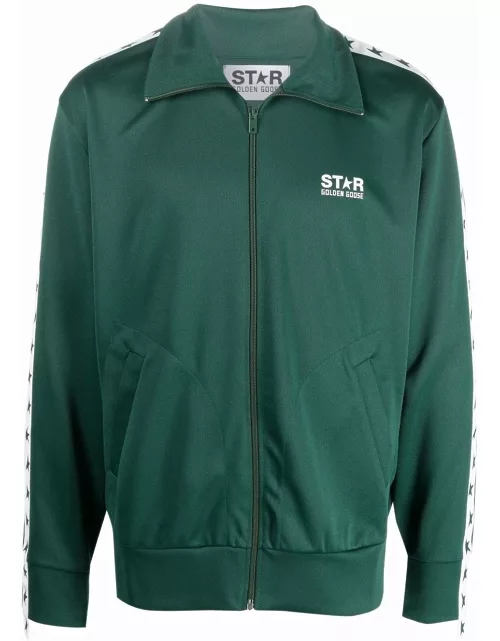 Star green sports jacket