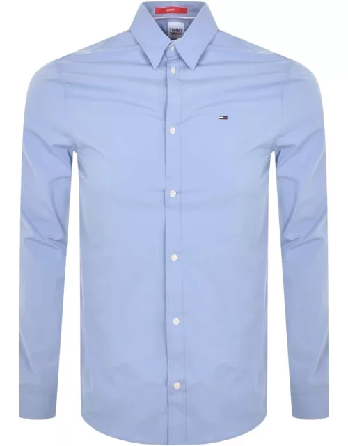 Tommy Jeans Long Sleeved Shirt Blue