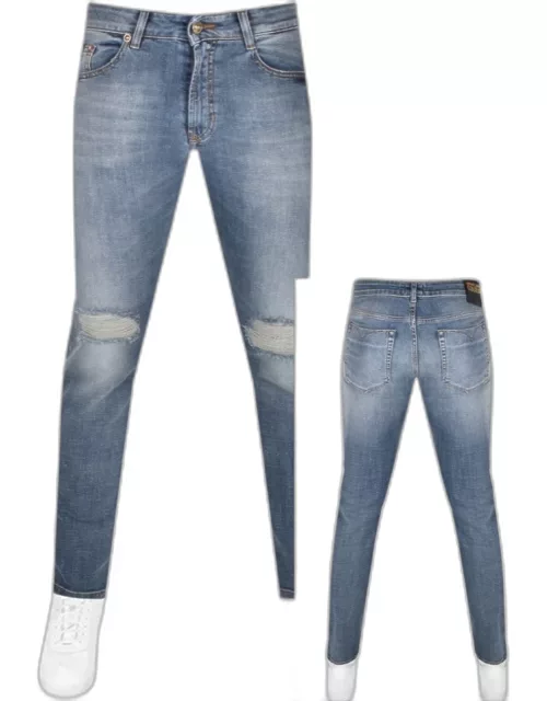 Versace Jeans Couture Jeans Mid Wash Blue