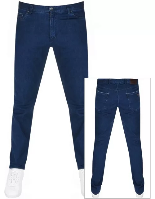 Paul And Shark Stretch Jeans Mid Wash Blue