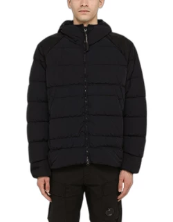 Midnight blue quilted padded jacket