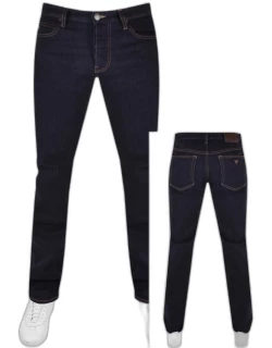 Emporio Armani J45 Regular Jeans Dark Wash Navy