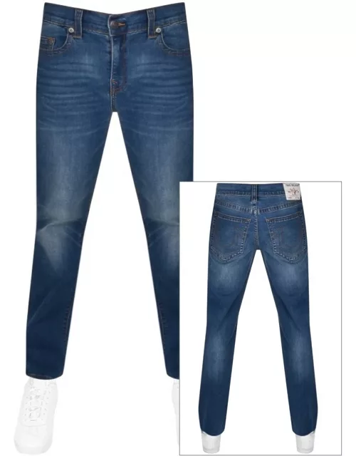 True Religion Ricky Jeans Mid Wash Blue