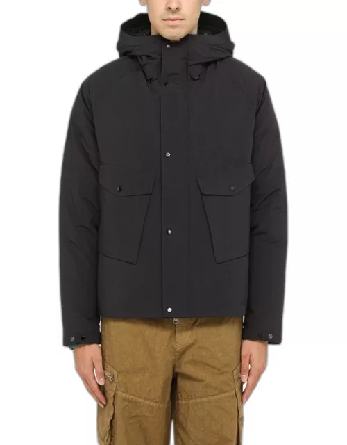 Black padded nylon Goggle jacket