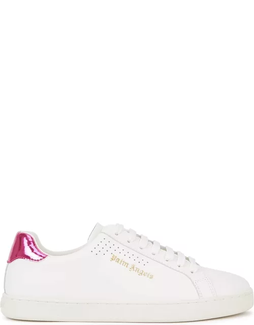 Palm Angels Palm One Animations White Leather Sneakers