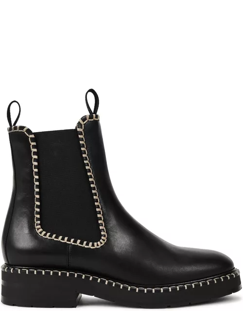 Chloé Noua Leather Chelsea Boots - Black