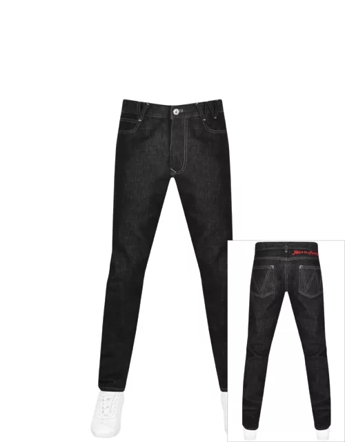Vivienne Westwood Classic Tapered Jeans Black