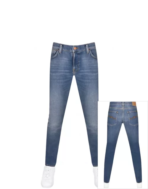 Nudie Jeans Tight Terry Jeans Light Wash Blue