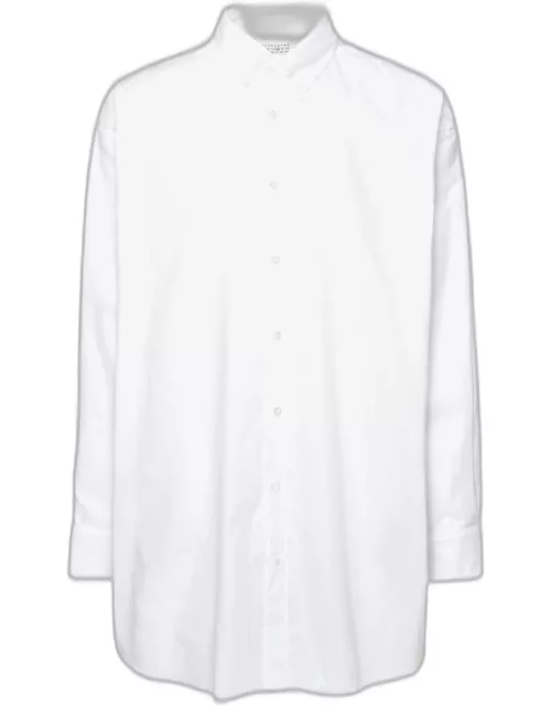 MAISON MARGIELA White Organic Cotton Oxford D Cortiqu Shirt