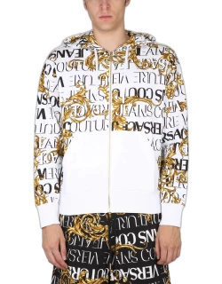 versace jeans couture zipper hoodie