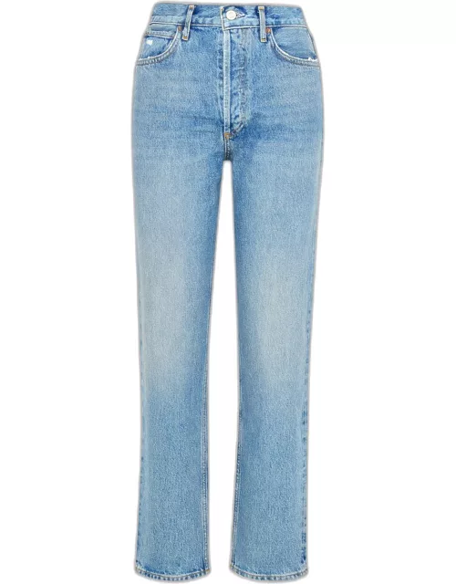 AGOLDE Blue Cotton 90'S Pinch Waist Jean