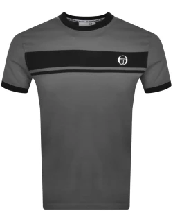 Sergio Tacchini Logo T Shirt Grey