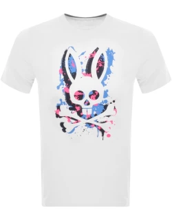 Psycho Bunny Graphic Logo T Shirt White