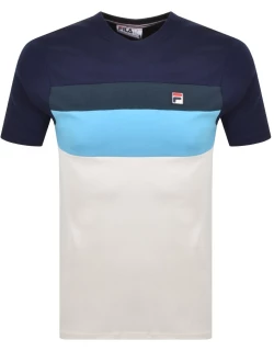 Fila Vintage Leary T Shirt Navy