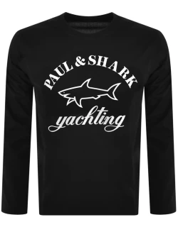 Paul And Shark Long Sleeve T Shirt Black
