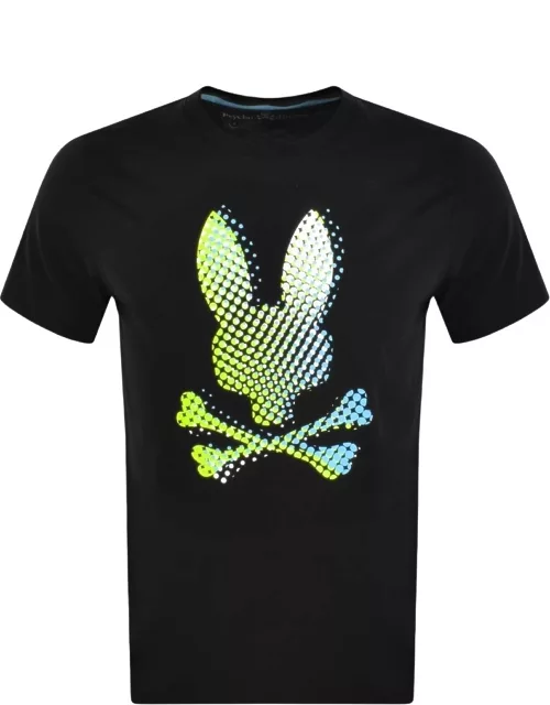Psycho Bunny Graphic Logo T Shirt Black