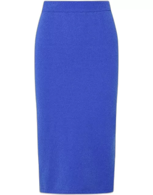 NANUSHKA Blue Wool Blend Skirt