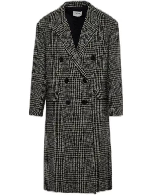 MARANT ÉTOILE Grey Wool Lojima Coat