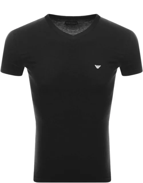 Emporio Armani Lounge Slim Fit T Shirt Black