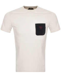 Barbour Beacon Pocket Logo T Shirt Crea