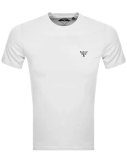 Barbour Beacon Small Logo T Shirt White