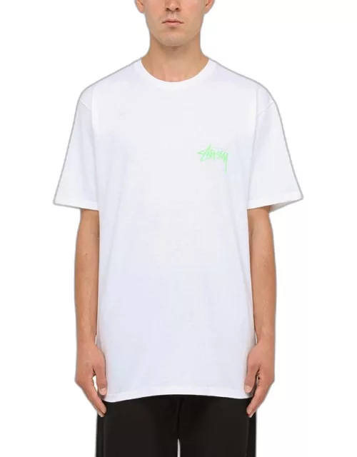 Large white cotton T-shirt
