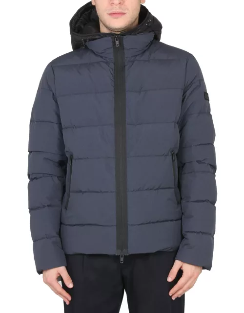 fay double front down jacket