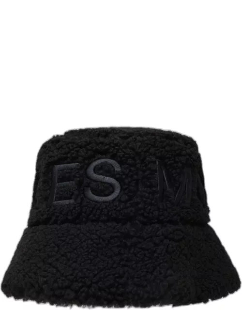MOOSE KNUCKLES Black Polyester Cobble Hat
