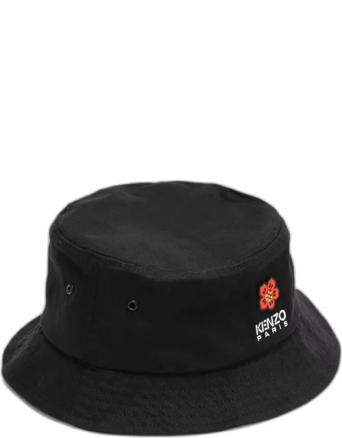 Black cotton hat