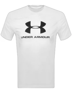 Under Armour Logo T Shirt White
