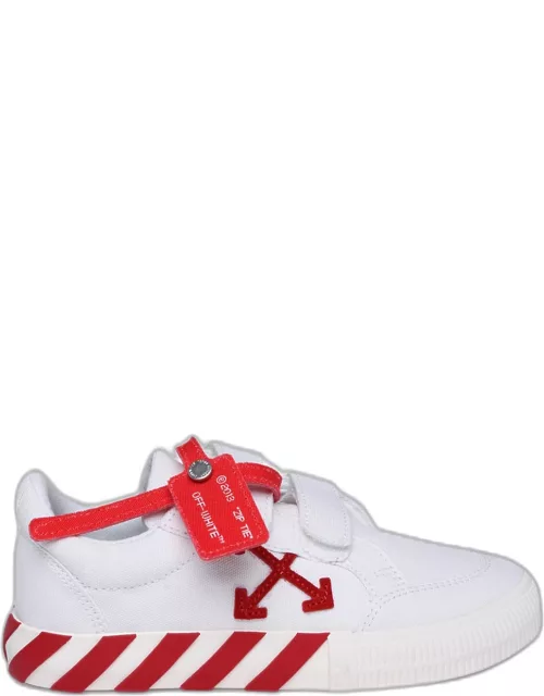 OFF-WHITE White Low Strap Sneaker