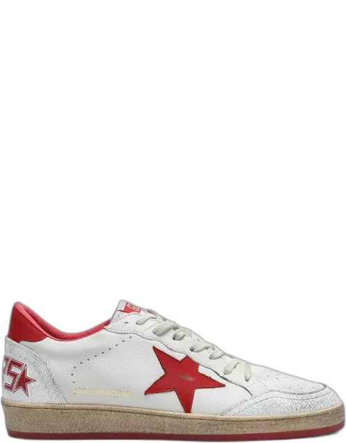 White/red Ball Star sneaker