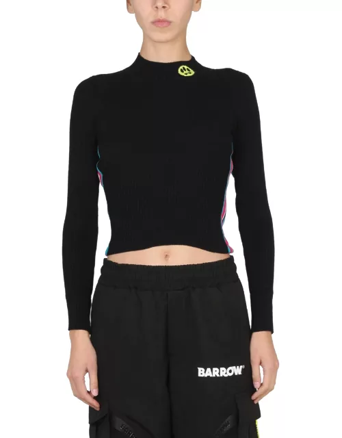 barrow top with logo and colored band